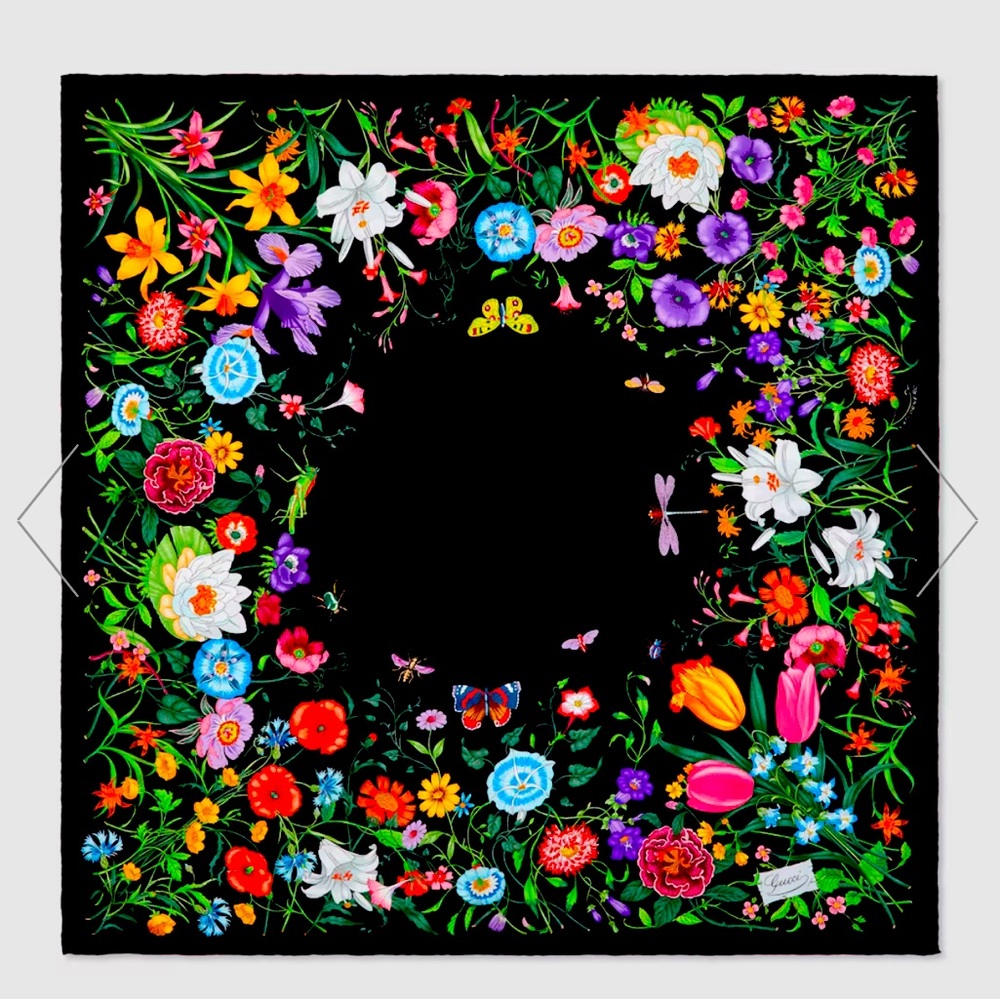 Brand New Gucci Silk Scarf
Purchased 2/14/25